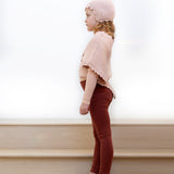 Iver and Isla :: Lace-Edge Cap Blush
