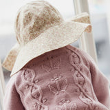 Jamie Kay :: Organic Cotton Noelle Hat Chloe Floral Egret