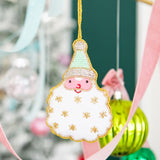 Jollity & Co. :: Cotton Candy Santa Ornament