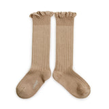 Collegien :: Josephine Lace Trim Knee High Socks 226
