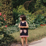 Juni -  Polly Dress  Indigo