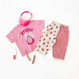 Juni -  Jnr Fraise Tee  Pink