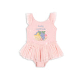 Konges Sloejd :: Amandine Swimsuit Powder Pink