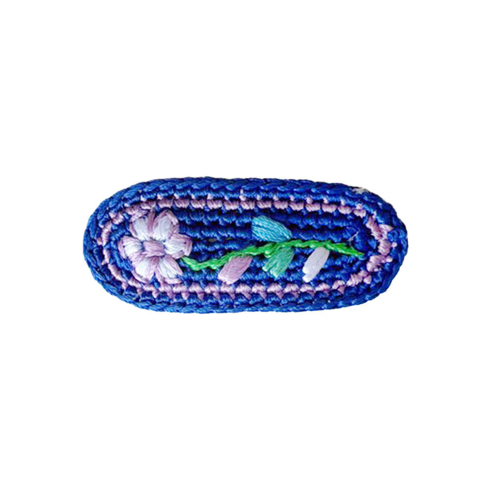 Kidsagogo :: Crochet Embroidered Hair Clip  1Pc  Summer