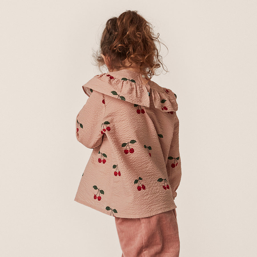 Konges Sloejd :: Lunella Blouse Ma Grande Cerise Blush