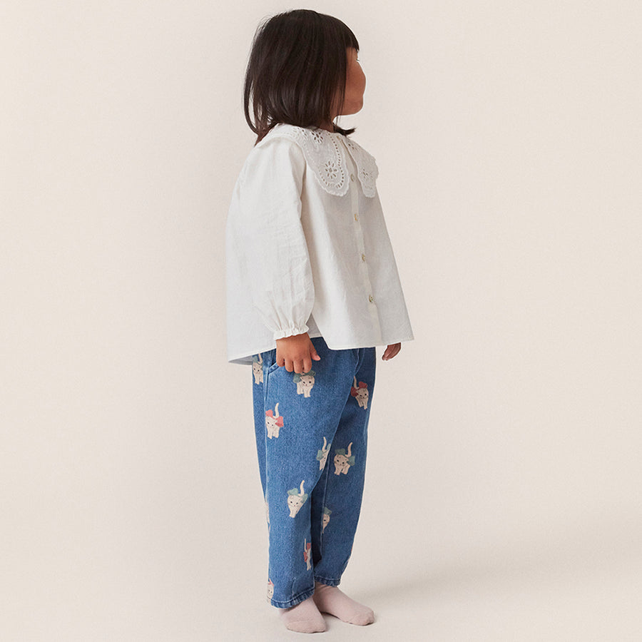 Konges Sloejd :: Magot Frill Pants Kitty Bow