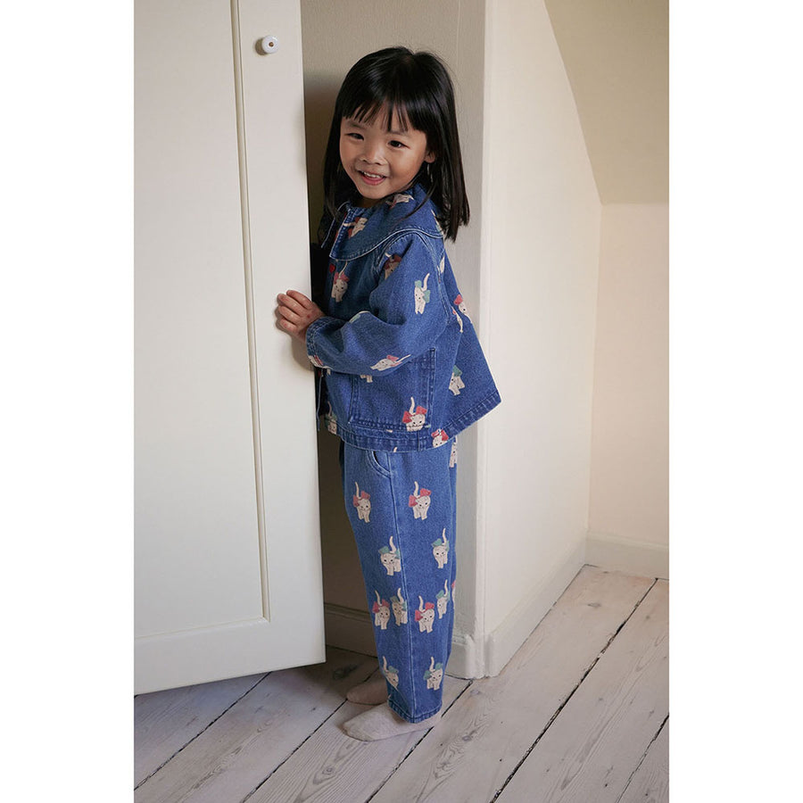 Konges Sloejd :: Magot Frill Pants Kitty Bow