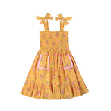 Kidsagogo :: Annika Dress Pretty Posie Yellow