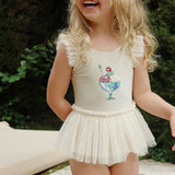 Konges Sloejd :: Amandine Swimsuit Rosewater