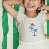 Konges Sloejd :: Amandine Swimsuit Rosewater