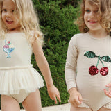 Konges Sloejd :: Amandine Swimsuit Rosewater