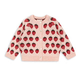 Konges Sloejd -  Belou Knit Cardigan Strawberry