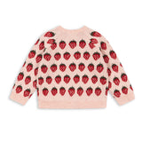 Konges Sloejd -  Belou Knit Cardigan Strawberry