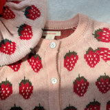 Konges Sloejd -  Belou Knit Cardigan Strawberry