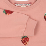 Konges Sloejd :: Lou Sequin Sweat Shirt Mellow Rose