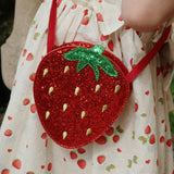 Konges Sloejd :: Tut Strawberry Shoulder Bag Barbados Cherry