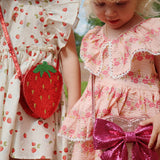 Konges Sloejd :: Tut Strawberry Shoulder Bag Barbados Cherry