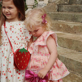 Konges Sloejd :: Tut Strawberry Shoulder Bag Barbados Cherry