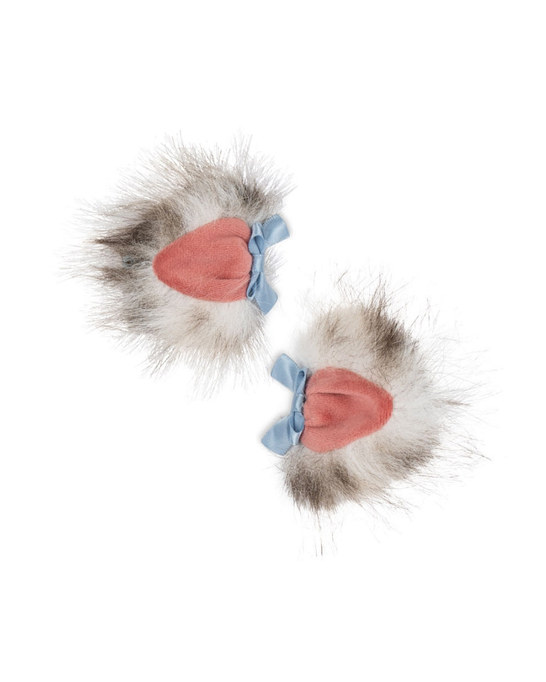 Konges Sløjd 2 Pack Kitty Furry Ear Clip - kids hair clips, view 4