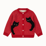 Konges Sloejd - Belou Cardigan Cat Rouge