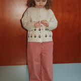 Konges Sloejd - Luc Pants Gots Milk Rouge Stripe