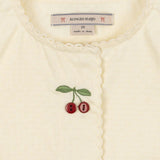 Konges Sloejd -  Evia Cherry Dress Cloud Cream