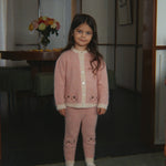Konges Sløjd Kitty Cardigan Silver Pink - kids cardigan, view 2