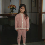 Konges Sløjd Kitty Cardigan Silver Pink - kids cardigan, view 2