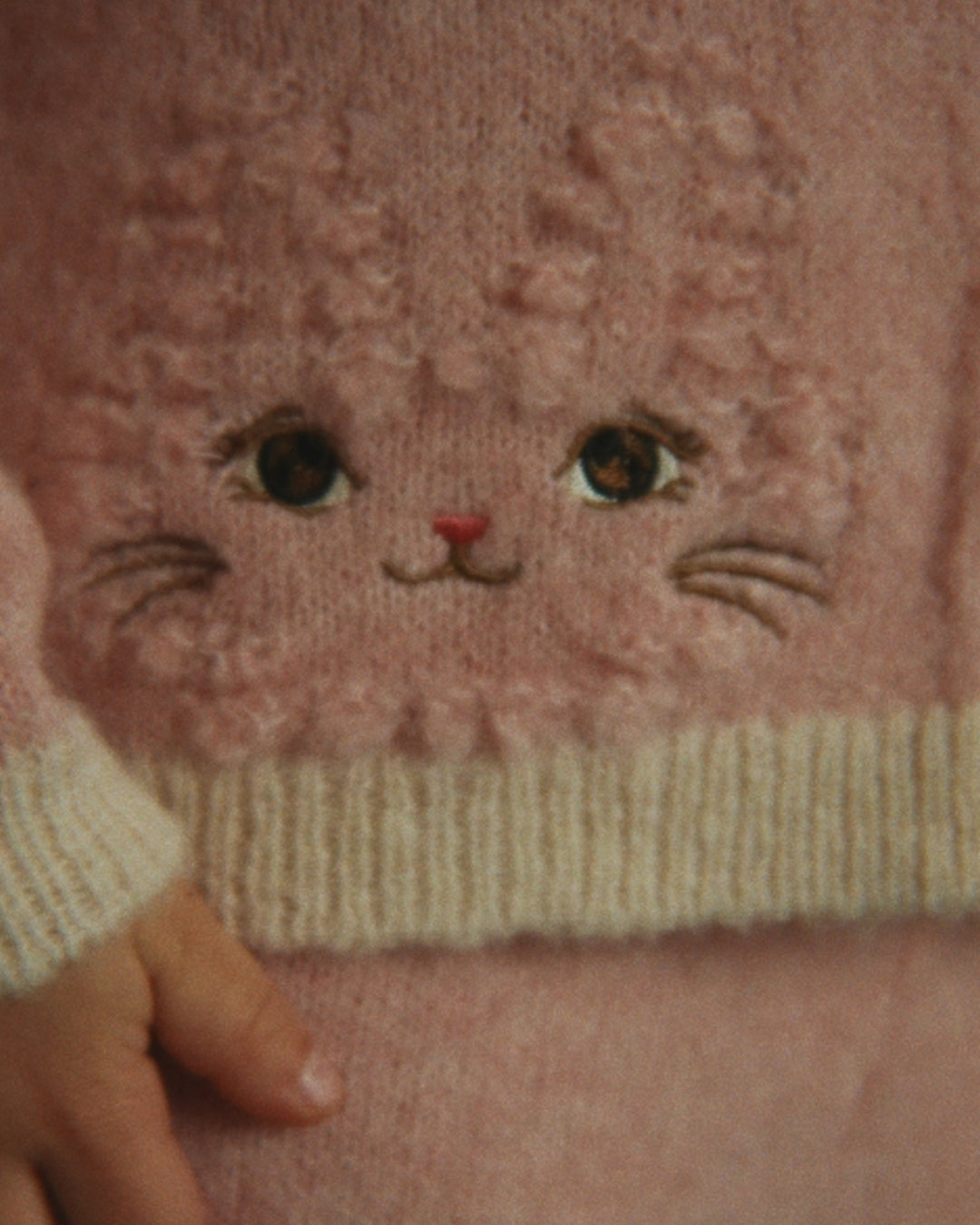 Konges Sløjd Kitty Cardigan Silver Pink - kids cardigan, view 5