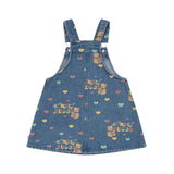 Konges Sloejd - Magot Overall Dress Gots Teddy Coeur