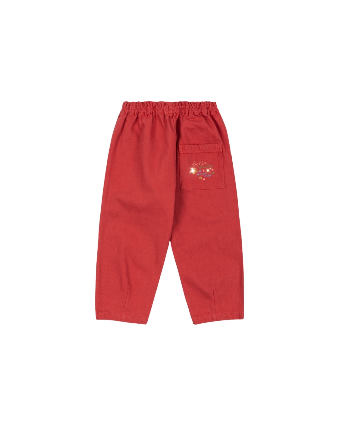 Konges Sløjd Magot Sequin Frill Pants Cardinal - kids sequin pants, view 7