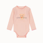 Konges Sløjd Minnie Body Pale Blush - baby bodysuit
