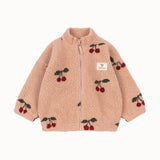 Konges Sloejd - Jody Teddy Jacket Grs Ma Grande Cerise Blush