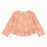 Konges Sloejd - Elin Blouse Gots Ciao Miao Rose