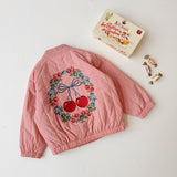 Konges Sloejd :: Juno Bomber Jacket Strawberry Ice