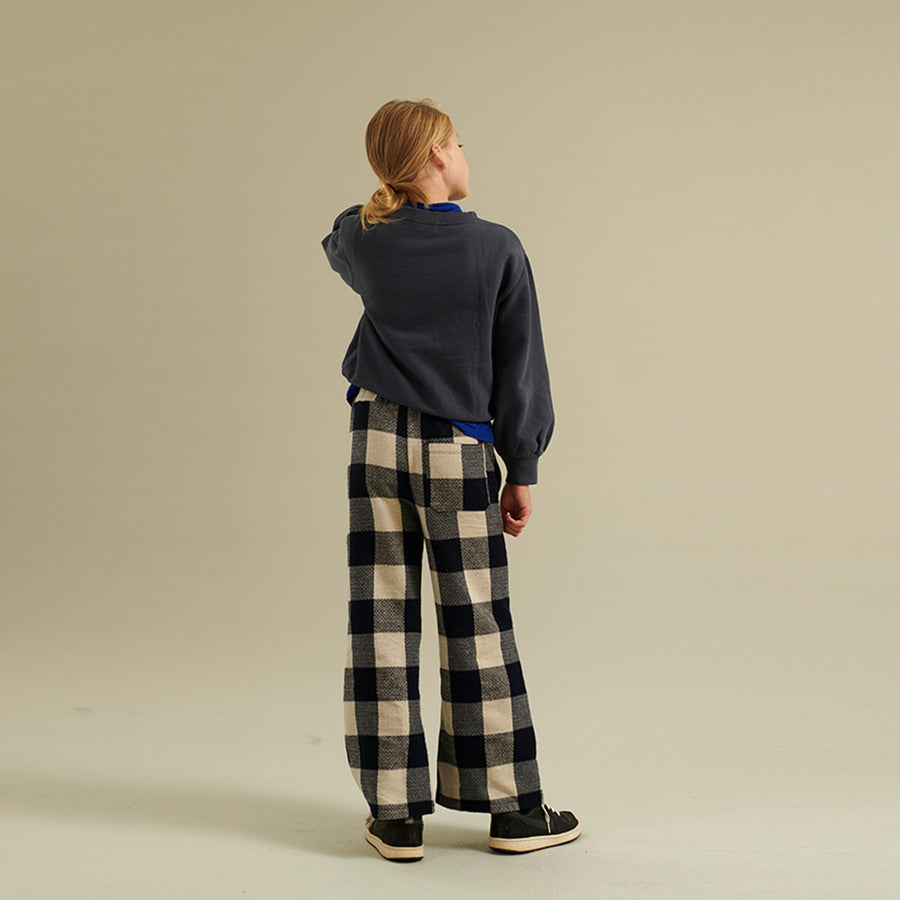 Long Live The Queen :: Joggers Upcycled Check