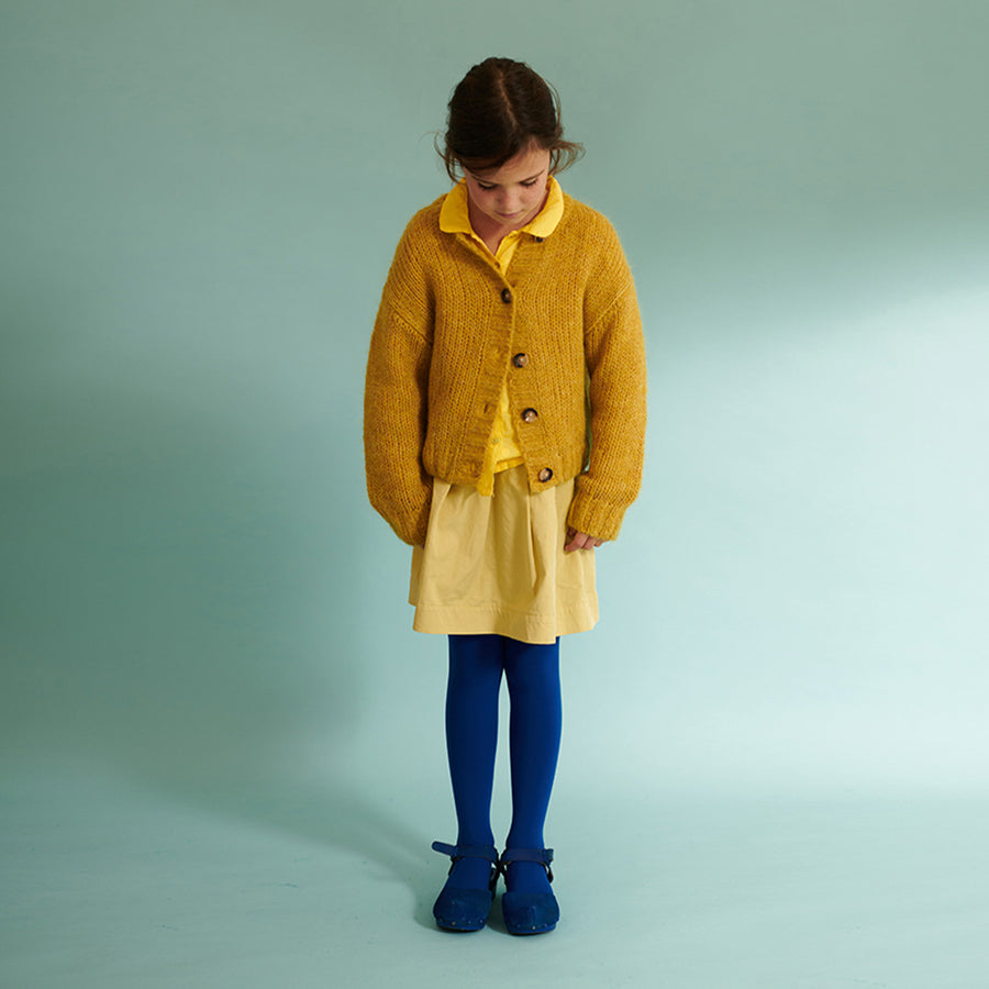 Long Live The Queen :: Pleated Skirt Pale Yellow