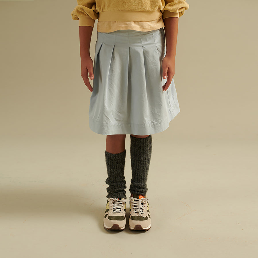 Blue pleated hotsell skirt queen