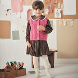Louise Misha :: Dress Marlotta Khaki Copper Stripes