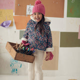 Louise Misha :: Reversible Coat Felvet Stoneblue Stargarden