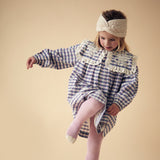 Louise Misha :: Dress Arinola Blue & Purple Checks