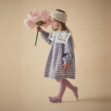 Louise Misha :: Dress Arinola Blue & Purple Checks
