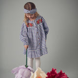 Louise Misha :: Dress Massilia Blue & Purple Checks