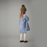 Louise Misha :: Dress Arinola Blue Sonnet Vichy