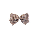 Lali Kids :: Big Bow In Brown Block Print