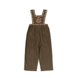 Lali Kids :: Clara Romper In Cypress Corduroy