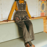 Lali Kids :: Clara Romper In Cypress Corduroy