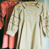 Lali Kids :: Gemma Dress In Faded Moss