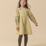 Lali Kids :: Gemma Dress In Faded Moss
