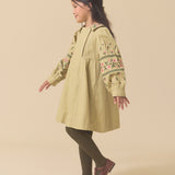 Lali Kids :: Gemma Dress In Faded Moss